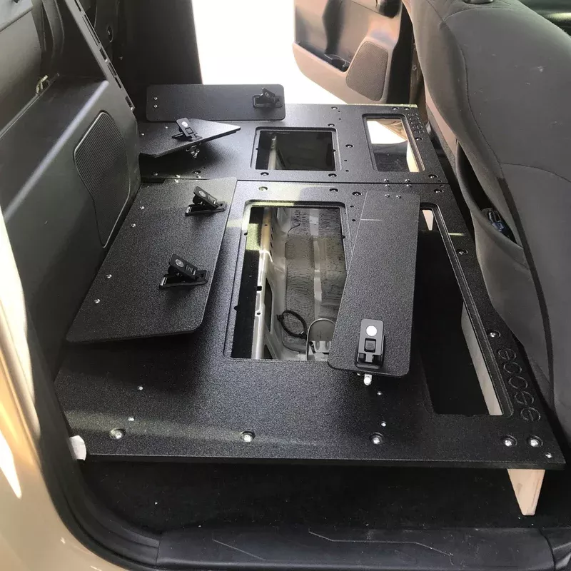 ’05-23 Toyota Tacoma Double Cab 2nd Row Seat Delete Keeping Factory Back Wall