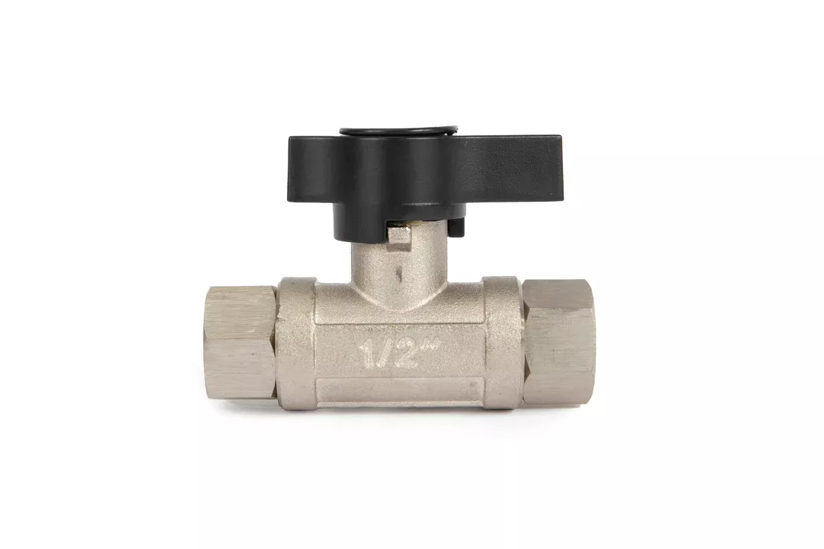 1/2" Ball Valve For Pressure Washers -Nickel Plated