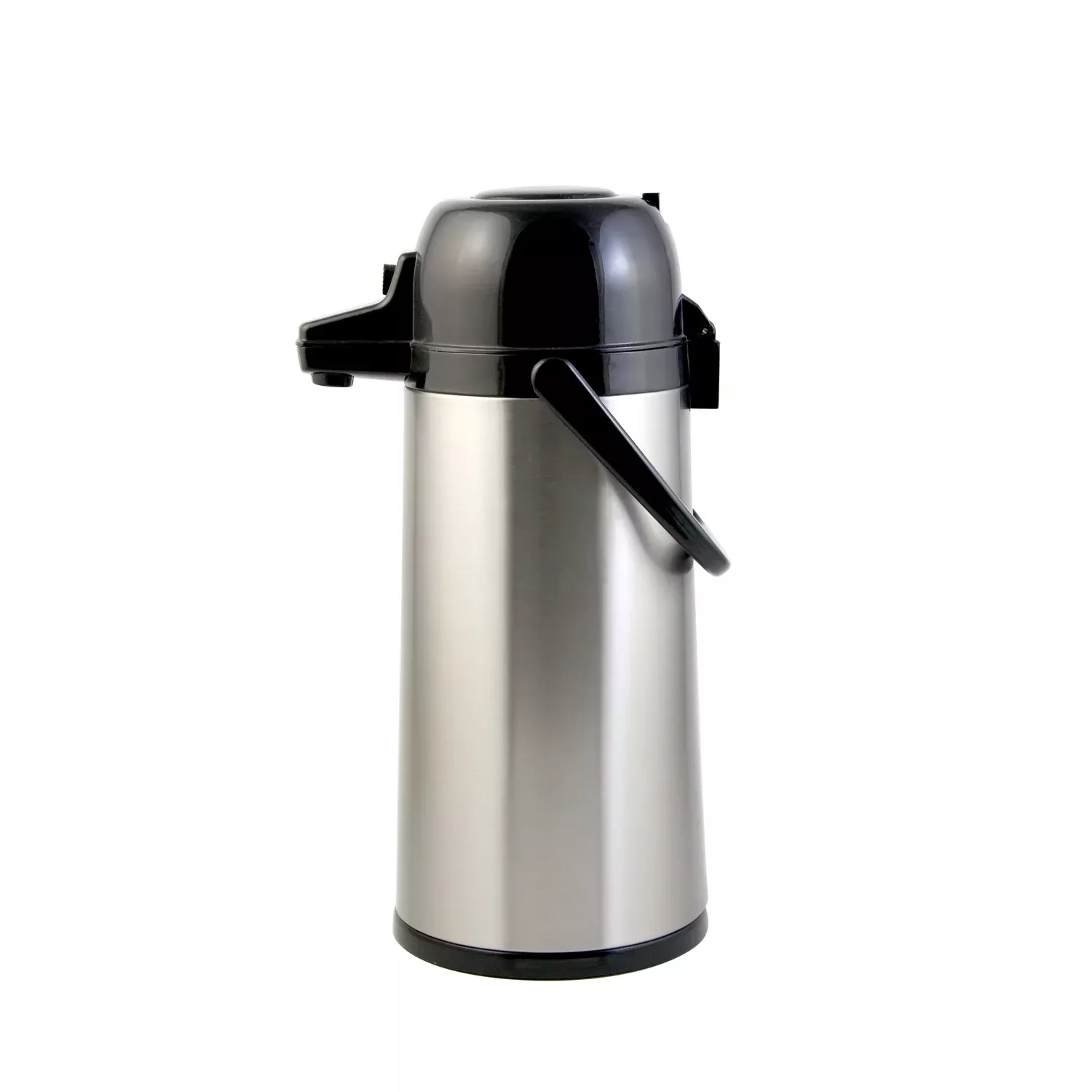 CAC China APGL-22PB Push Button Glass Lined Airpot, 2.2L