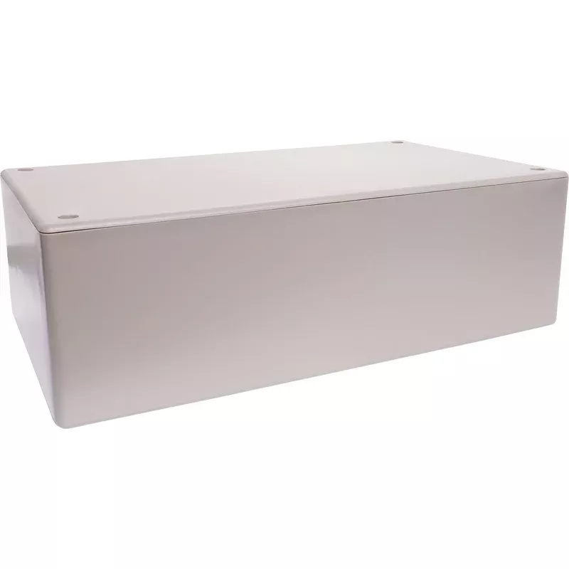 Enclosures & Boxes UB2 (197Lx112Wx63Hmm) ABS Jiffy Box Grey H0152