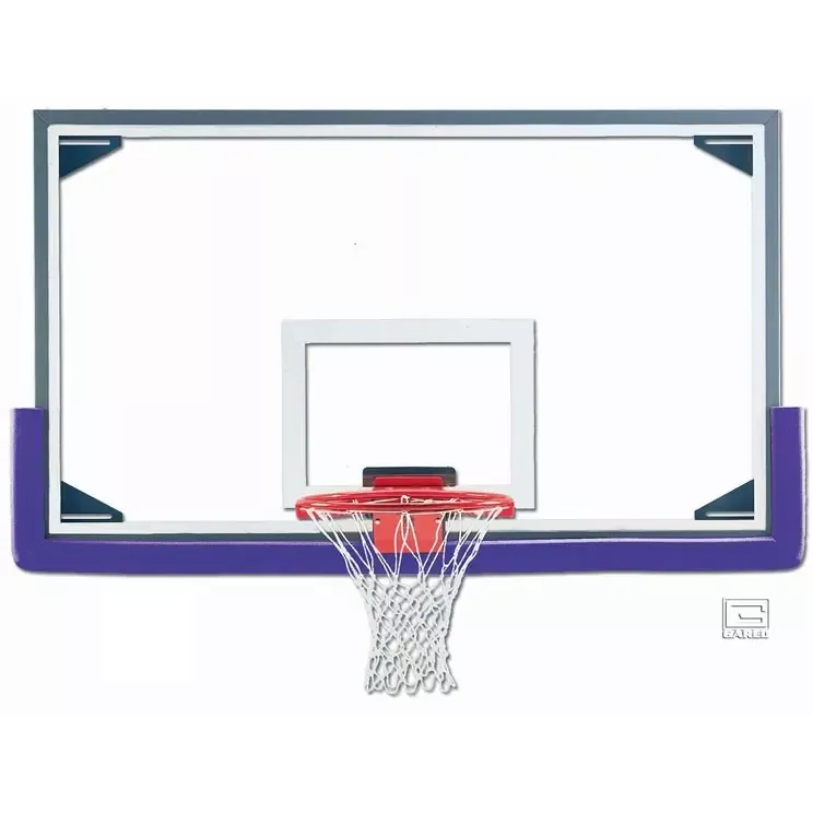 GARED Aluminum Framed Glass Backboard Package