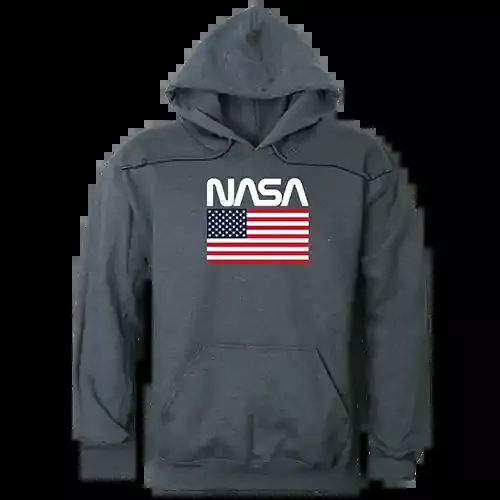 Graphic Hoodie, Worm 2, H.Charcoal, l