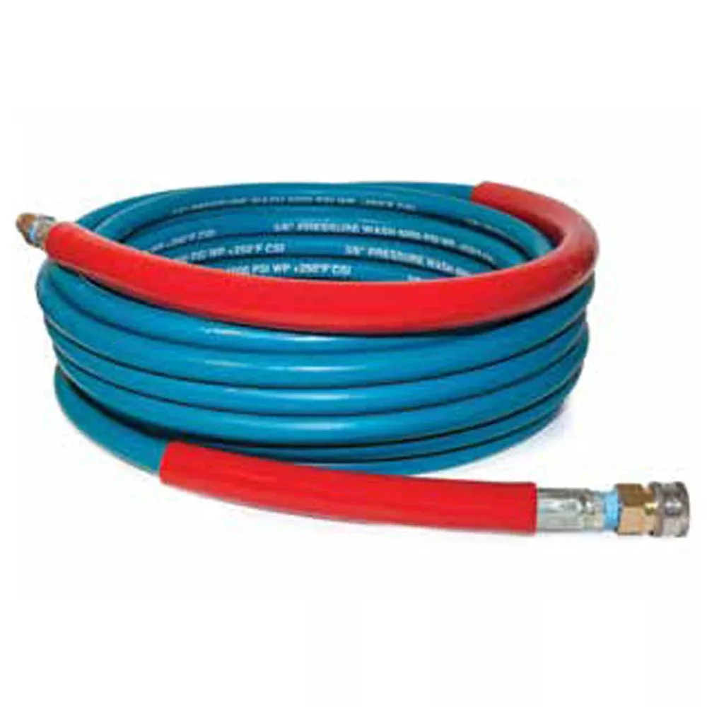 A+, Hose, Blue, Smooth, Non Marking, 3/8" X 100',2 Wire, Up to 6000PSI, 8.928-974.0