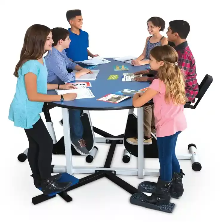 Kidsfit Kinesthetic Classroom 6-Student Collaborative Workstations