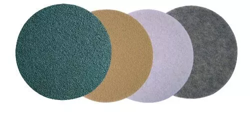 Natural White Burnishing Floor Pads, 19″ Diameter, 5/Carton