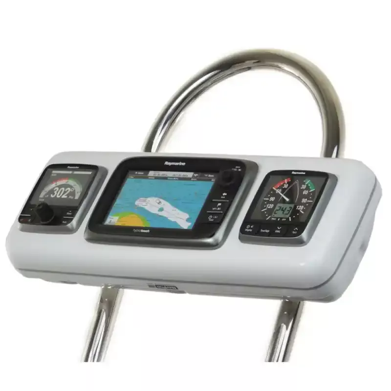 Navpod GP2604 SystemPod Pre-Cut for Raymarine E7/E7D & 2 Instruments