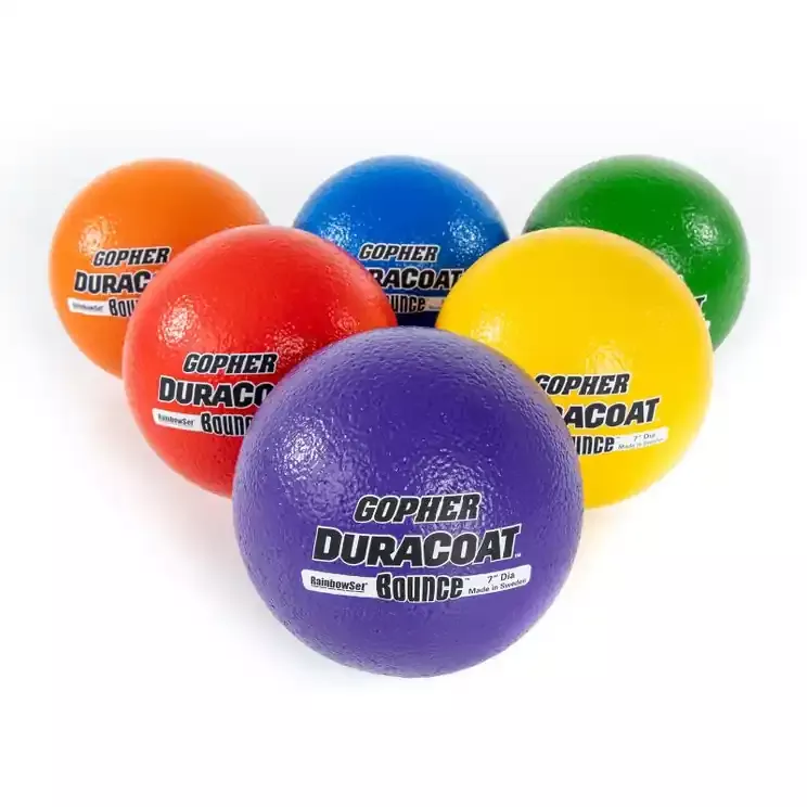 Rainbow DuraCoat Bounce Coated-Foam Balls