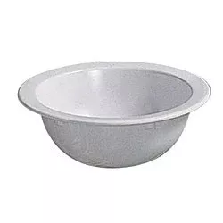 Thunder Group NS306W Nustone White Melamine Grapefruit Bowl 13 oz.