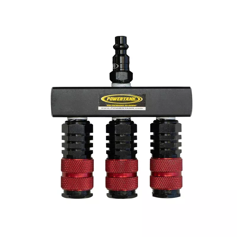 Triple Outlet Air Hose Manifold