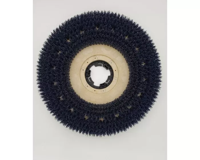 Universal Brush, Floor Buffer, 15", Medium Grit, 180 Grit, Blue, NP9200 Clutch Plate, PFMG15