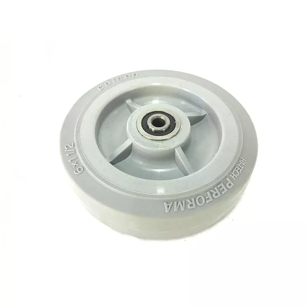W4220 | Onyx Rubber Wheel 6 X 1-1/2 X 3/8 Id Ball Bearing