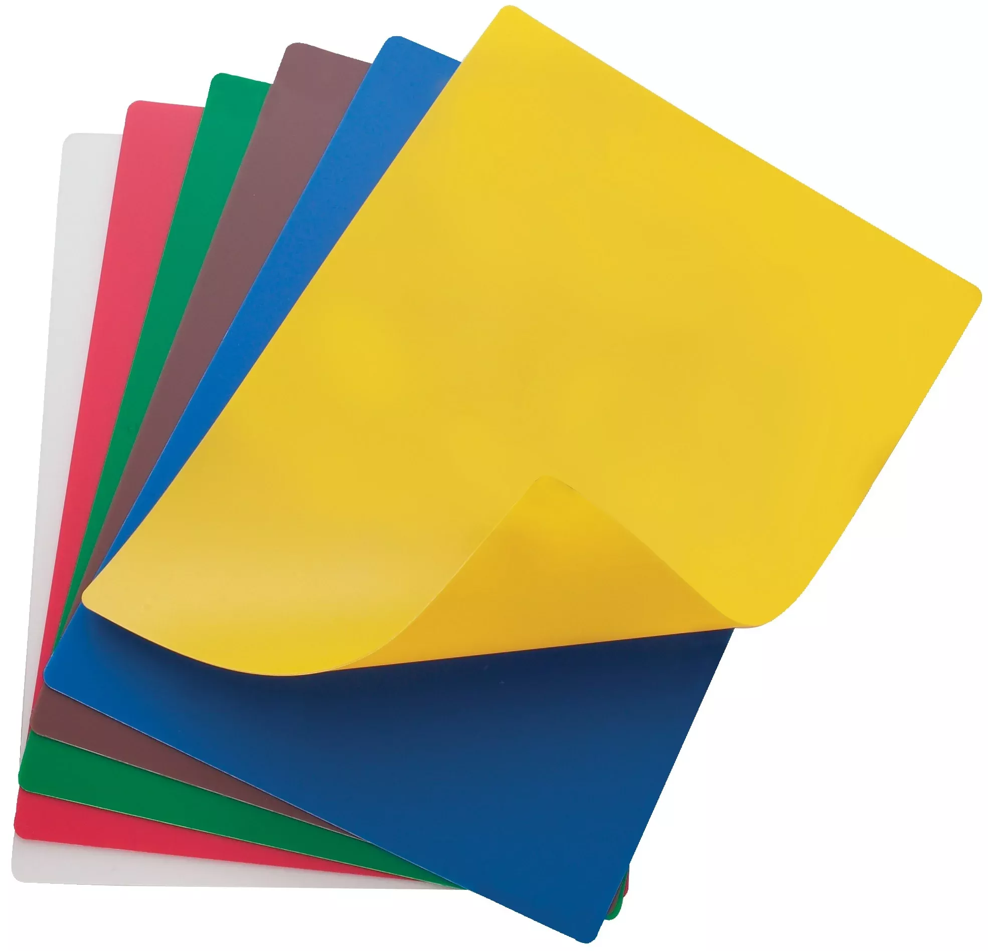 Winco CBF-1824 Flexible Cutting Mats, Assorted Colors 18″ x 24″