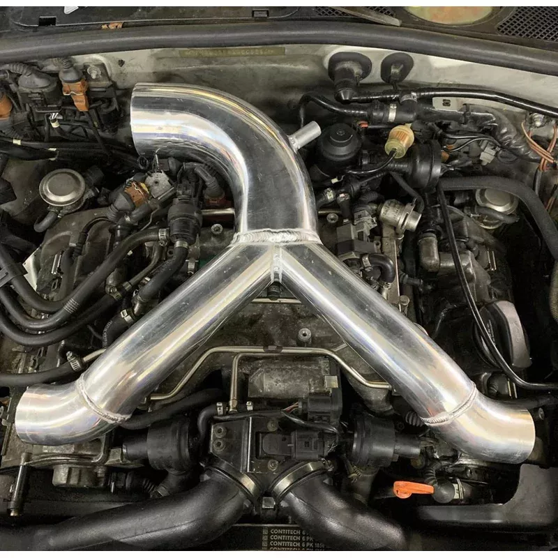 Y pipe no intake 2.5 inlet