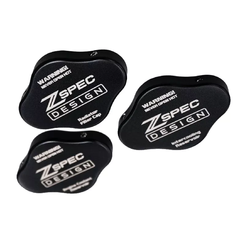 ZSPEC Billet Fluid Reservoir Cap Covers Set | 2023+ Nissan Z (00843612186911)