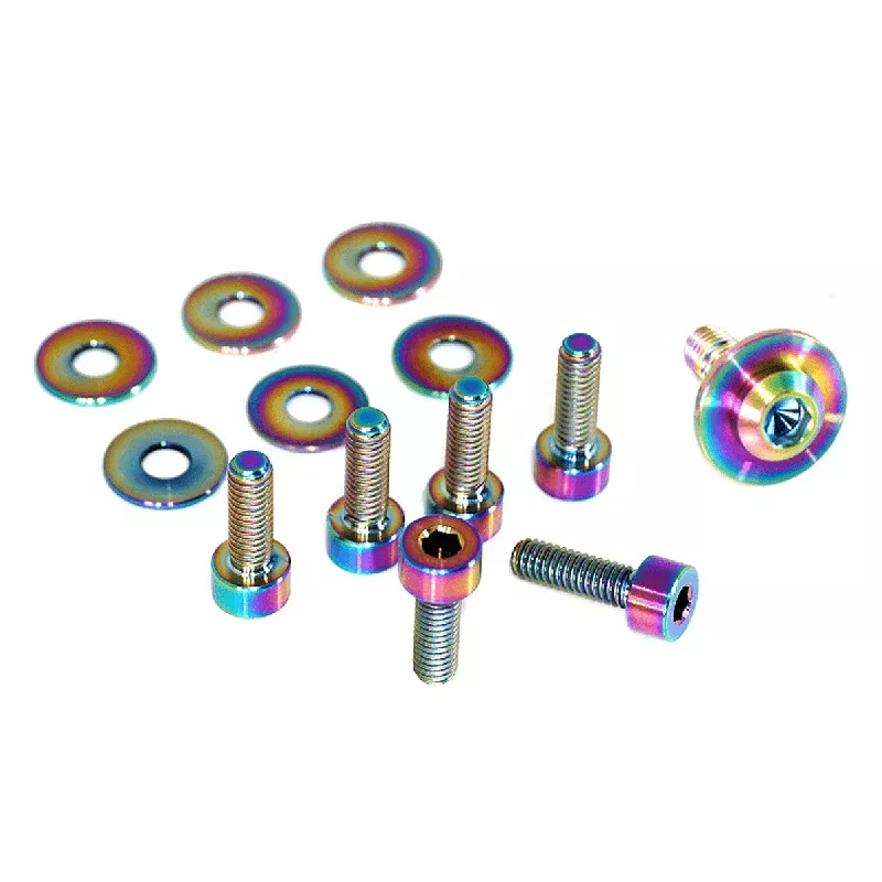 ZSPEC Dress Up Bolts Titanium ESC Controller Fastener Kit | 2020-2026 Toyota Supra MK5 (00843612114723)