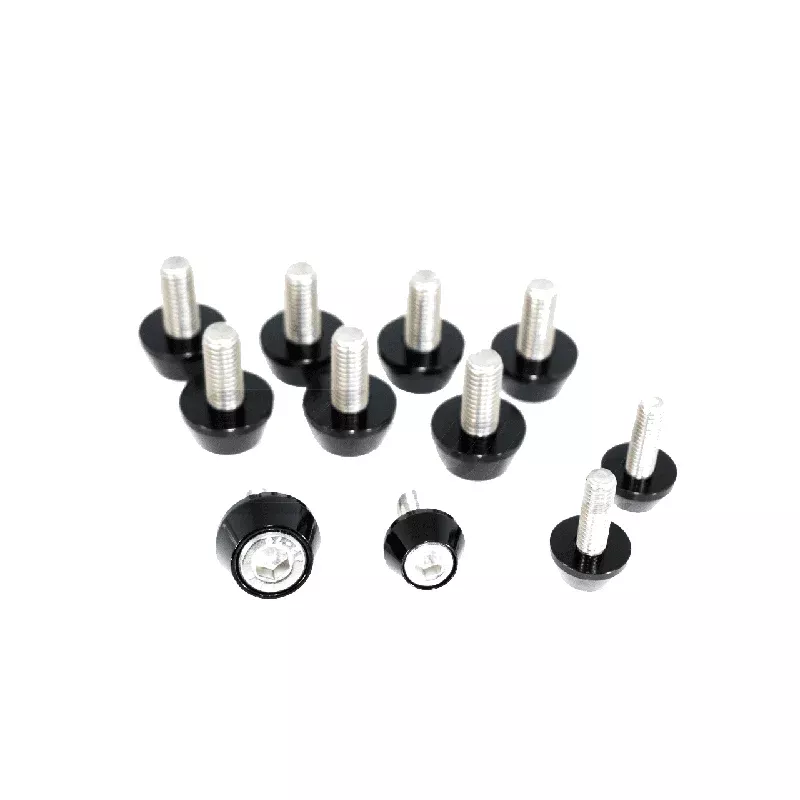 ZSPEC Hood Hinges & Latch Stainless/Billet Fastener Kit | 2008-2013 Mitsubishi Evo X (00843612112644)