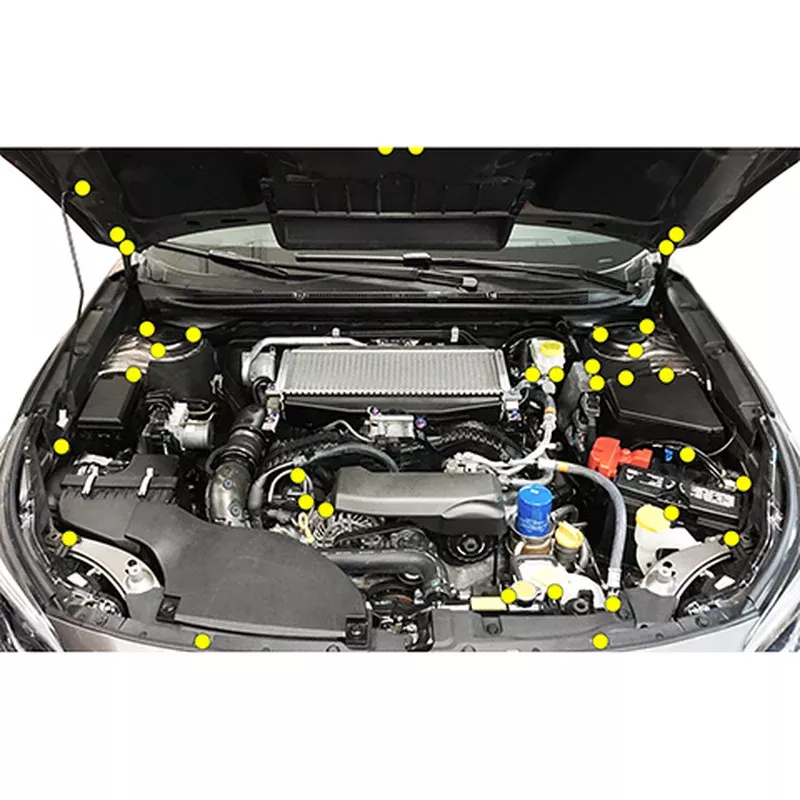 ZSPEC “Stage 1” Dress Up Bolts Titanium Fastener Kit | 2022+ Subaru WRX (00843612137753)