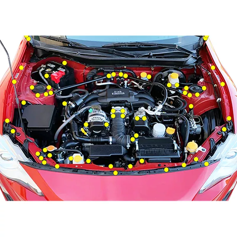 ZSPEC “Stage 2” Dress Up Bolts Stainless/Billet Fastener Kit | 2013-2021 Subaru BRZ/Scion FR-S/Toyota 86 (00843612148797)
