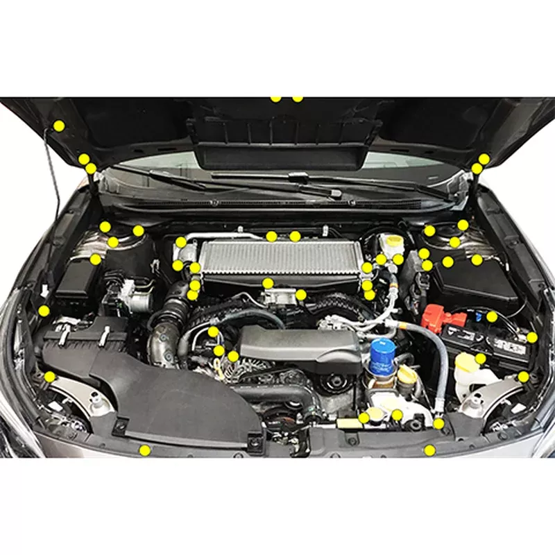 ZSPEC “Stage 2” Dress Up Bolts Stainless/Billet Fastener Kit | 2022+ Subaru WRX (00843612138101)