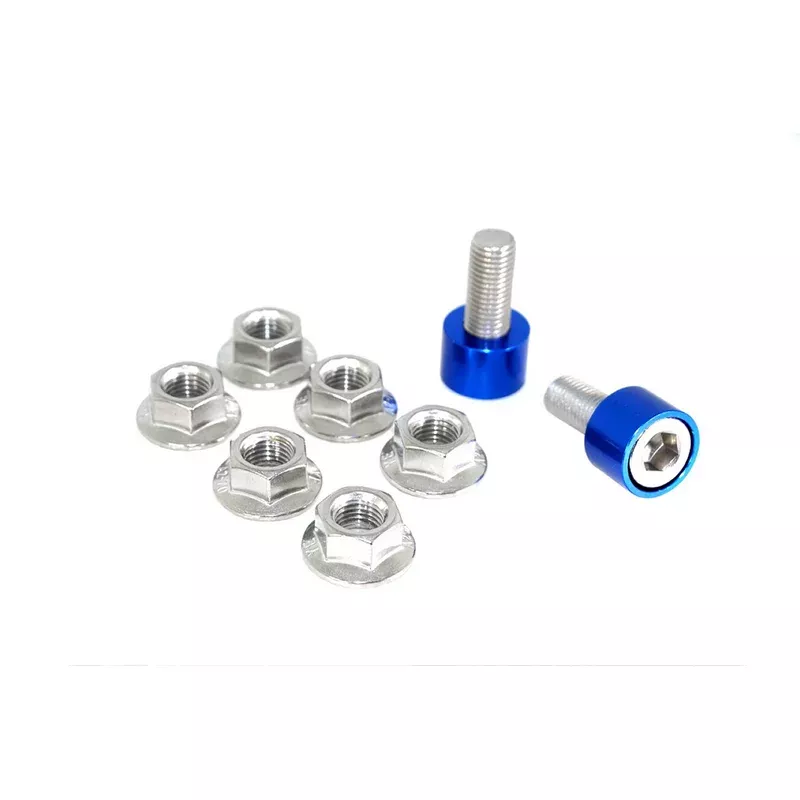 ZSPEC Strut Bar Stainless/Billet Fastener Kit | 2008-2015 Mitsubishi Evo X (00843612199508)