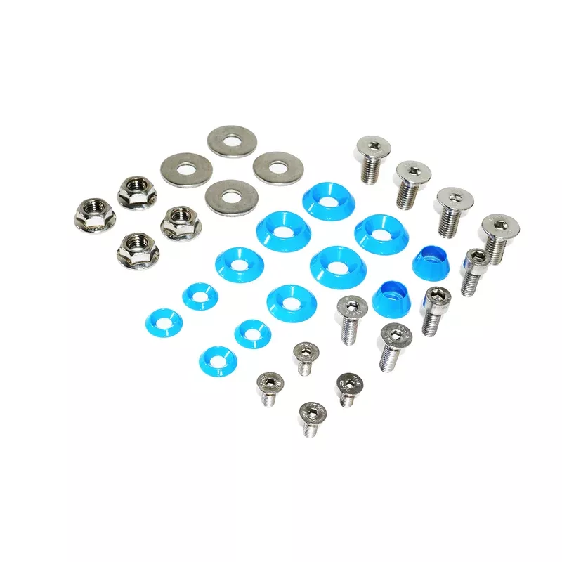 ZSPEC Trunk Area Stainless/Billet Fastener Kit | 2022+ Toyota GR86/Subaru BRZ (00843612123862)